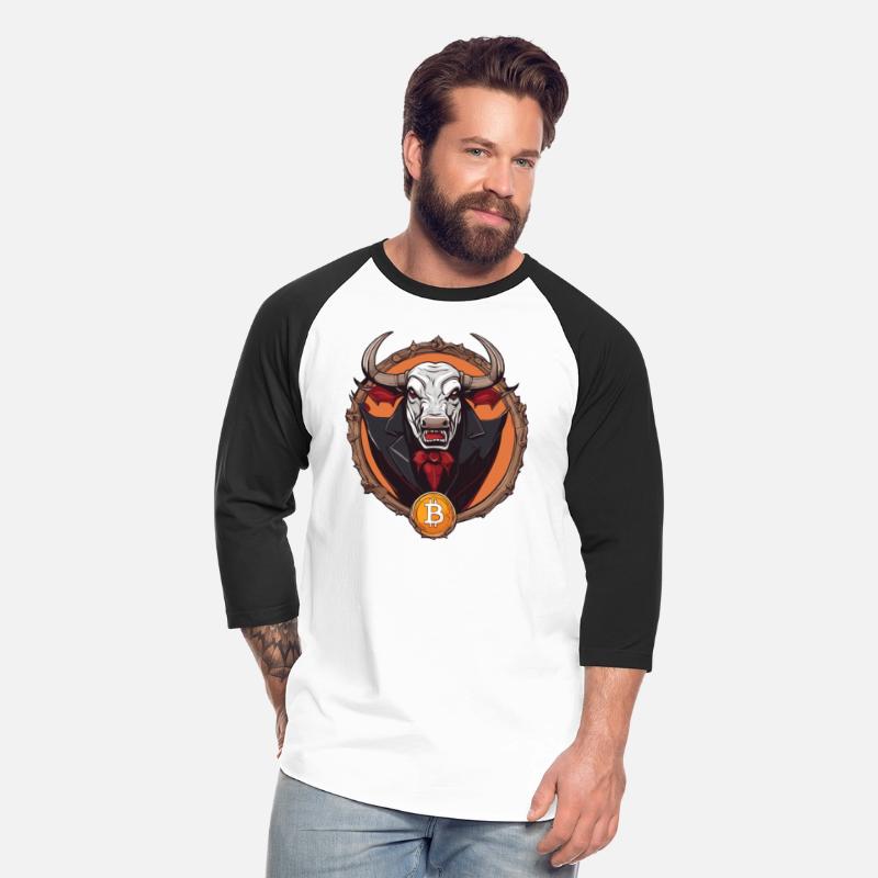 Halloween Bitcoin Vampire Bull
