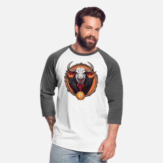 Halloween Bitcoin Vampire Bull