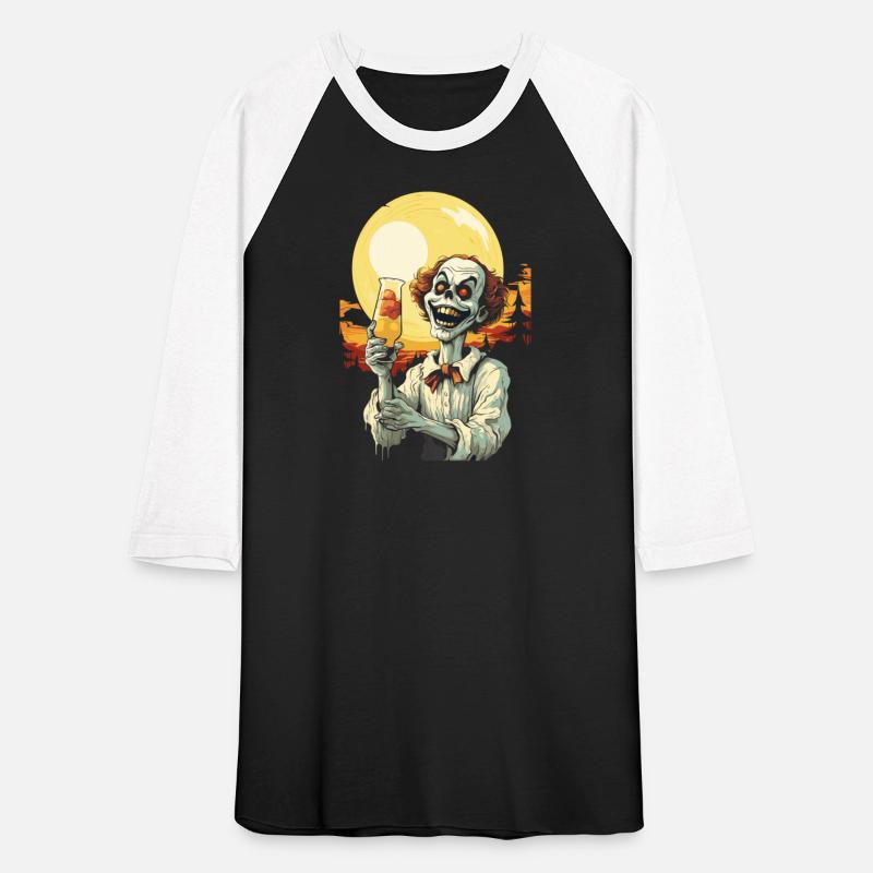 Halloween Creepy Clown Drinking