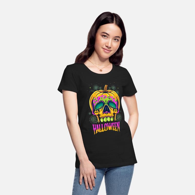 Halloween skeleton head