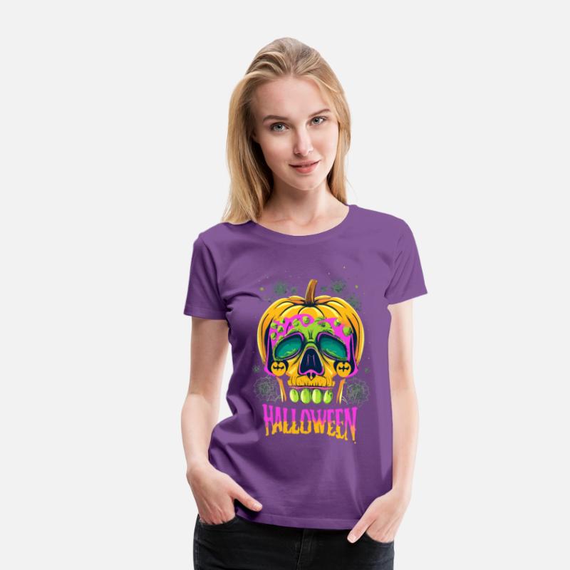 Halloween skeleton head