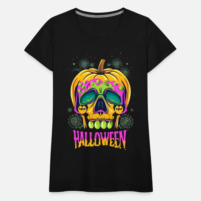 Halloween skeleton head