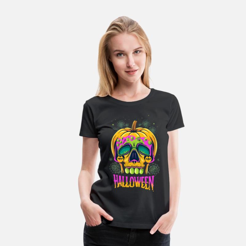 Halloween skeleton head