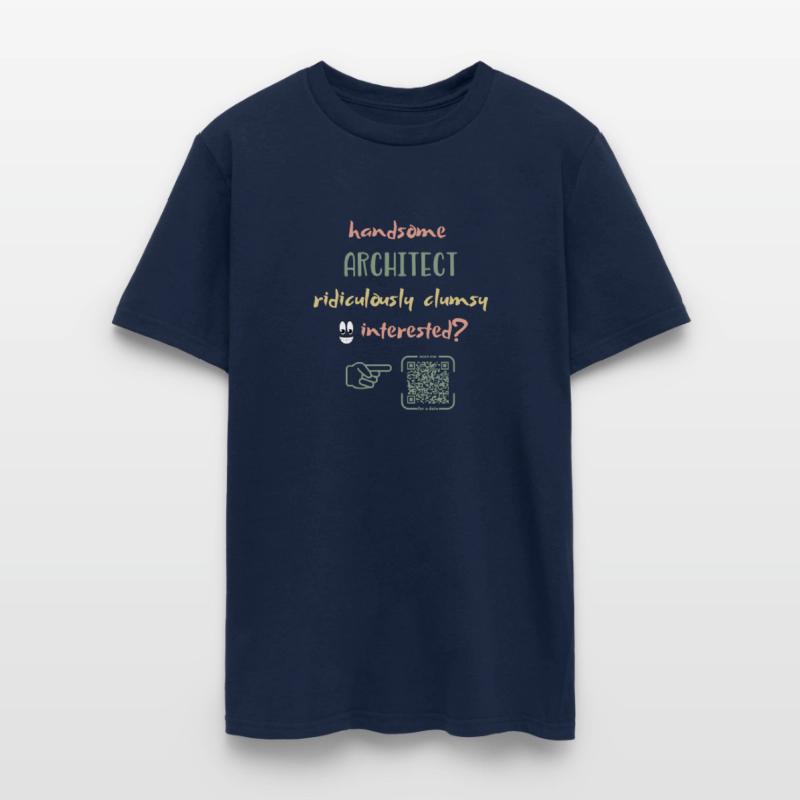 Handsome Architect & Ridiculously Clumsy T-Shirt |