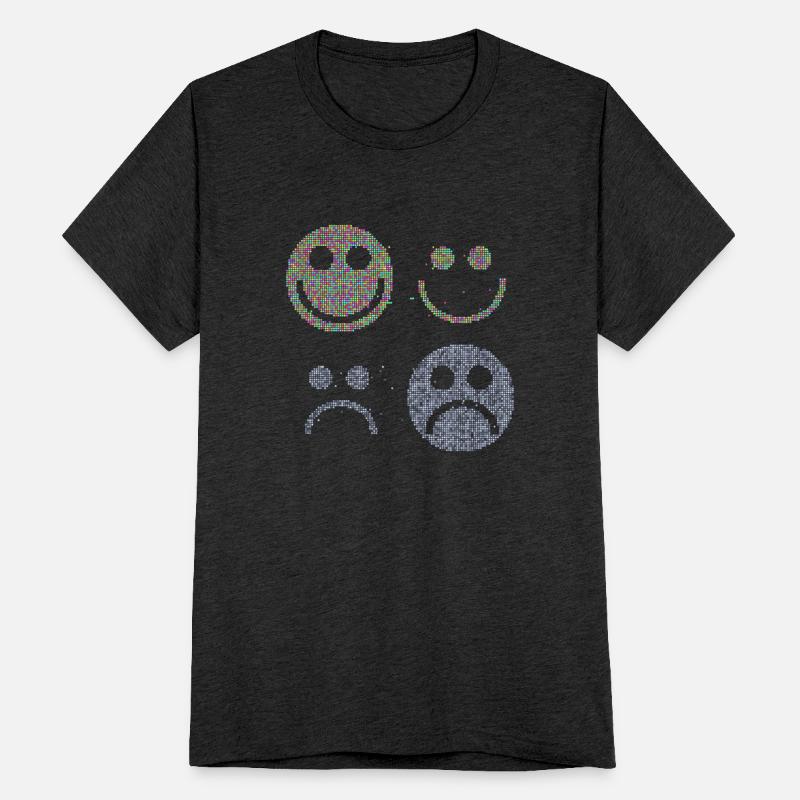 Happy and Sad Stilyzed Faces