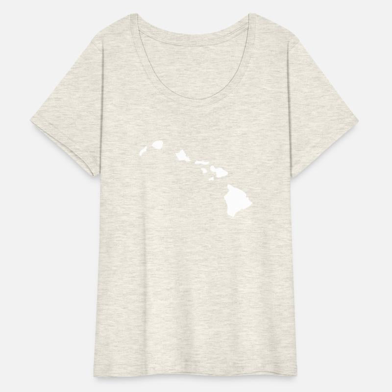 Hawaii Hawaii Map Grey Small