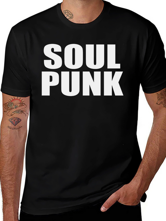 Soul Punk Graphic Tee - Mens Black T-Shirt