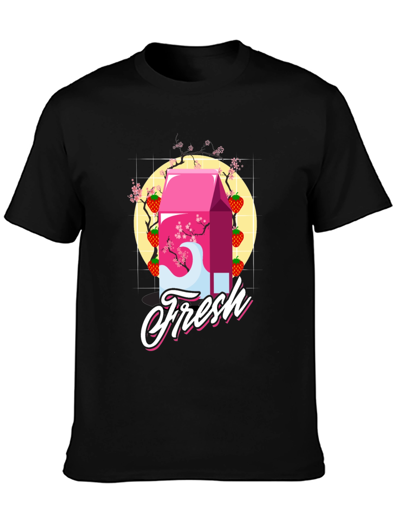 Strawberry Milk Fresh Graphic Tee