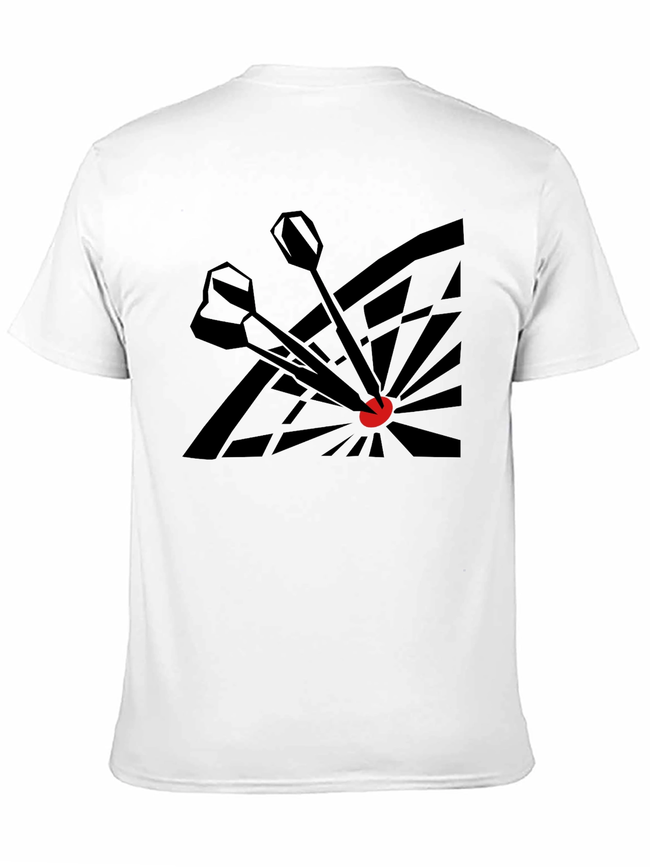 Darts Bullseye Black T-Shirt