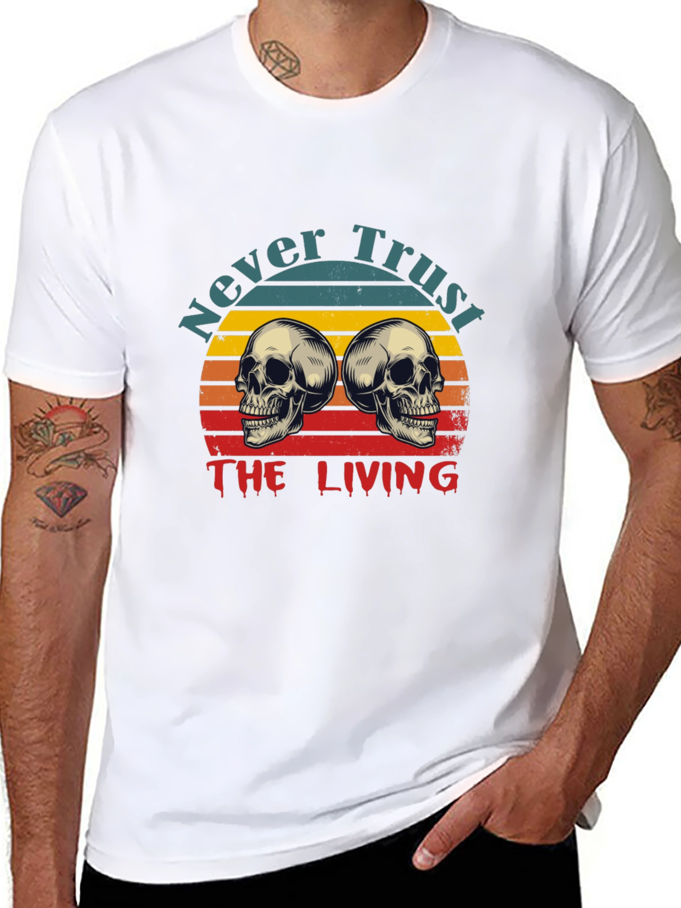 Never Trust the Living Graphic T-Shirt
