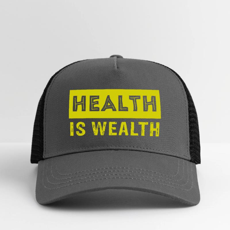 Health is wealth (Vector graphic)