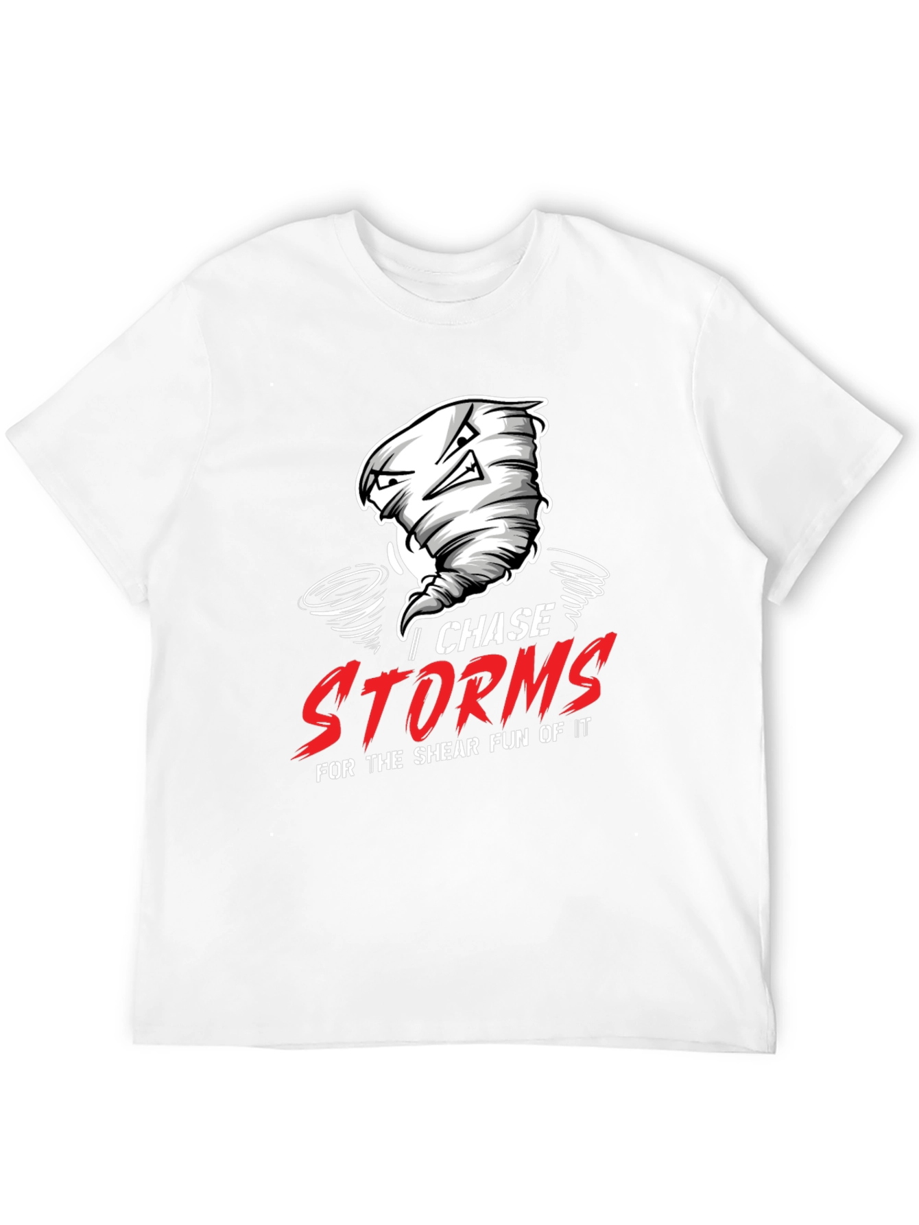 Chase Storms Graphic T-Shirt - Fun Weather Tee