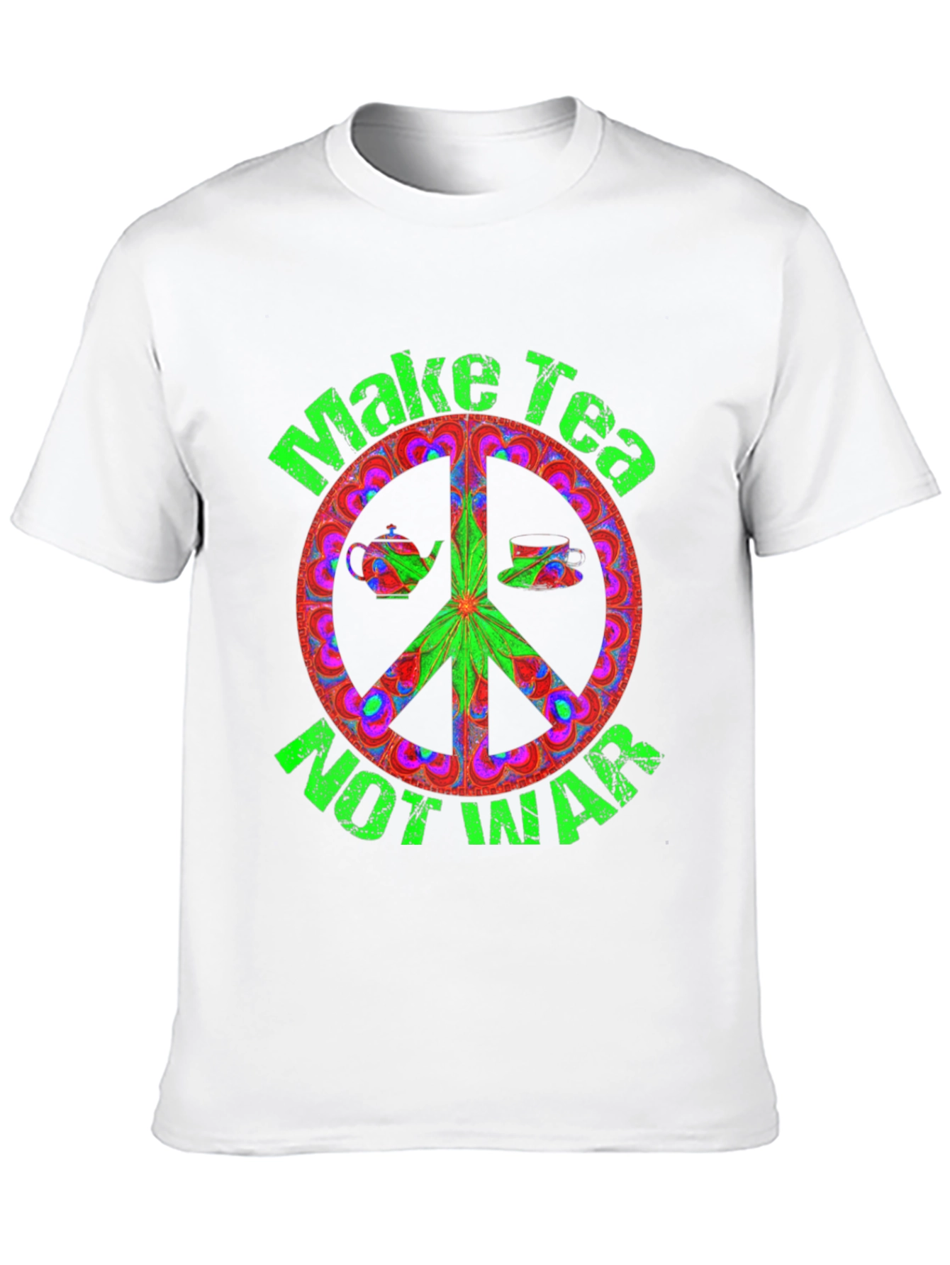 Make Tea Not War Graphic Tee