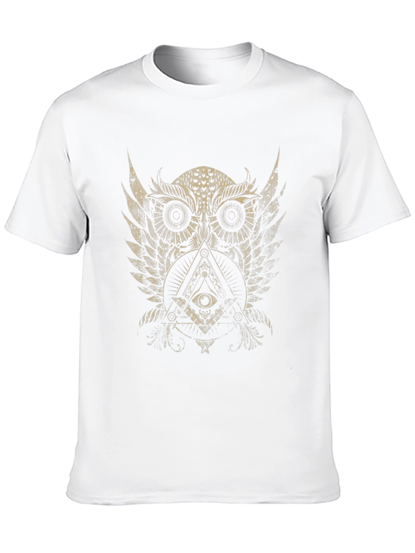 Mystic Owl Graphic Tee - Black