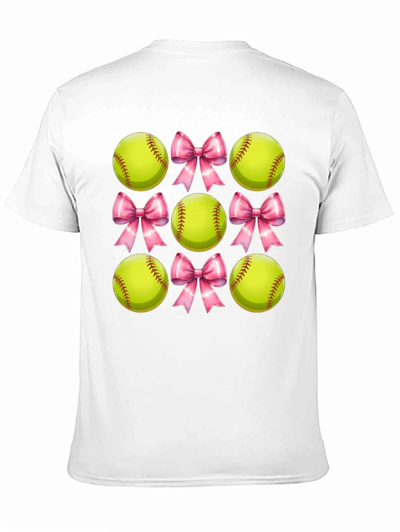 Softball Bow T-Shirt