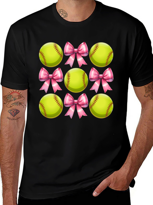 Softball Bow T-Shirt