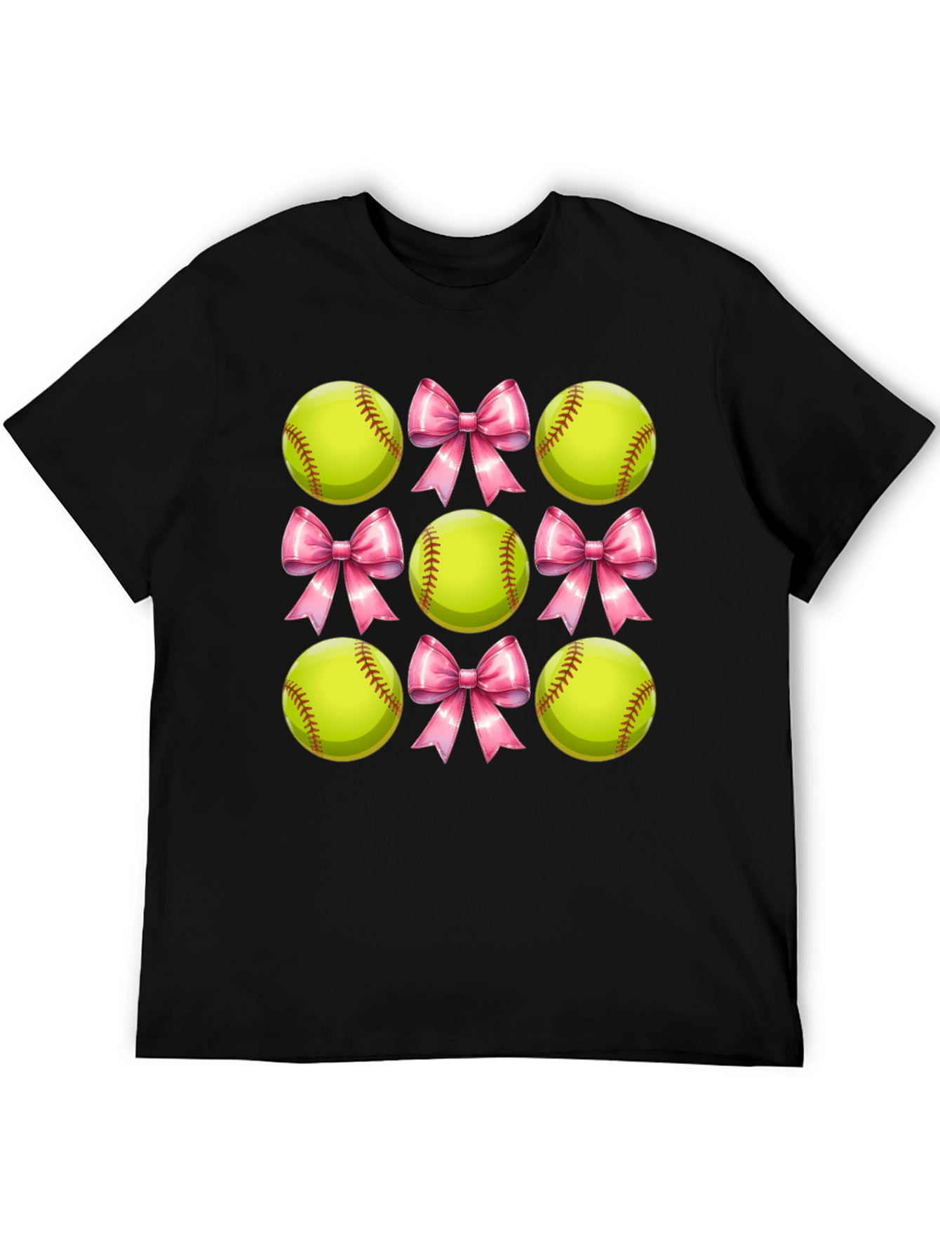 Softball Bow T-Shirt