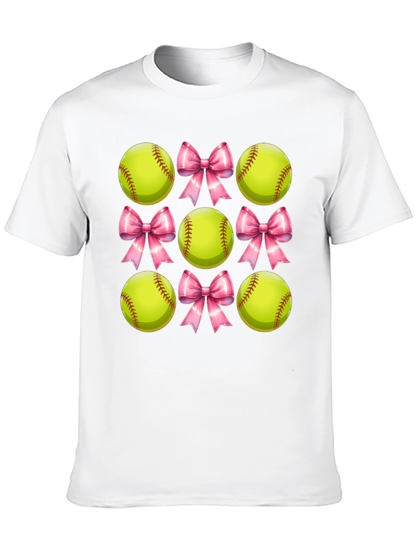 Softball Bow T-Shirt