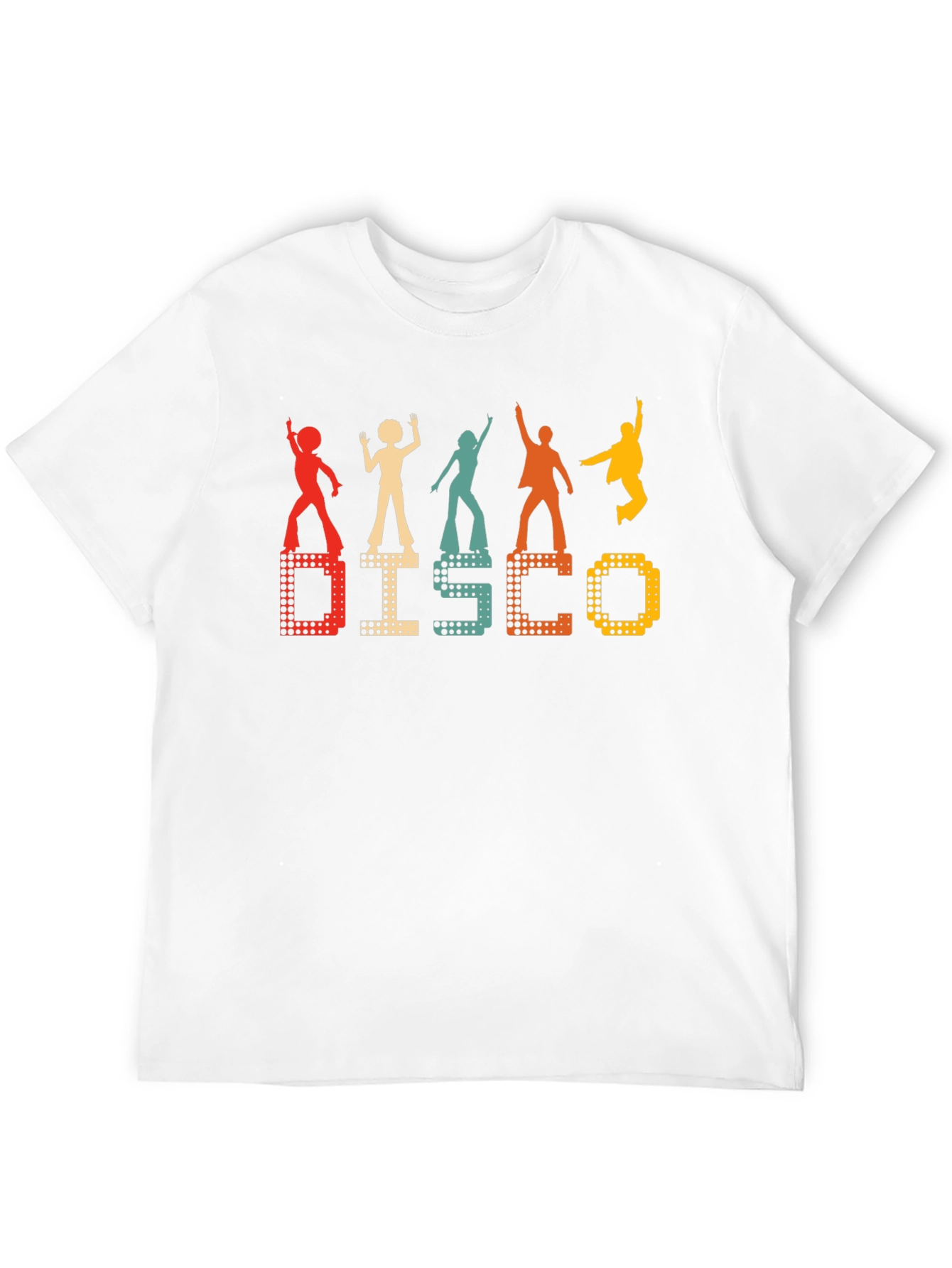 Retro Disco Graphic Tee - 70s Inspired Dance Shirt