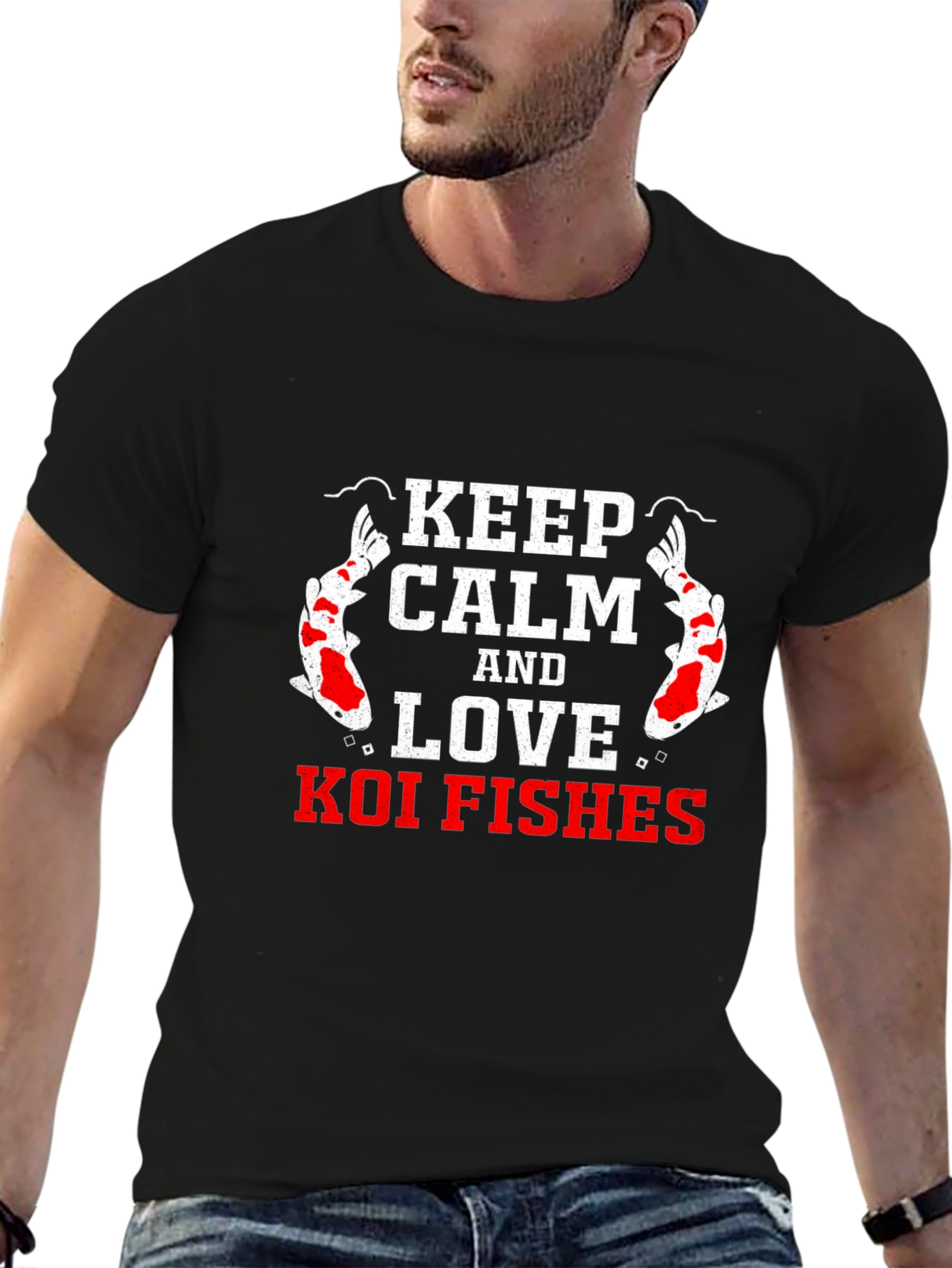 Keep Calm and Love Koi Fishes T-Shirt