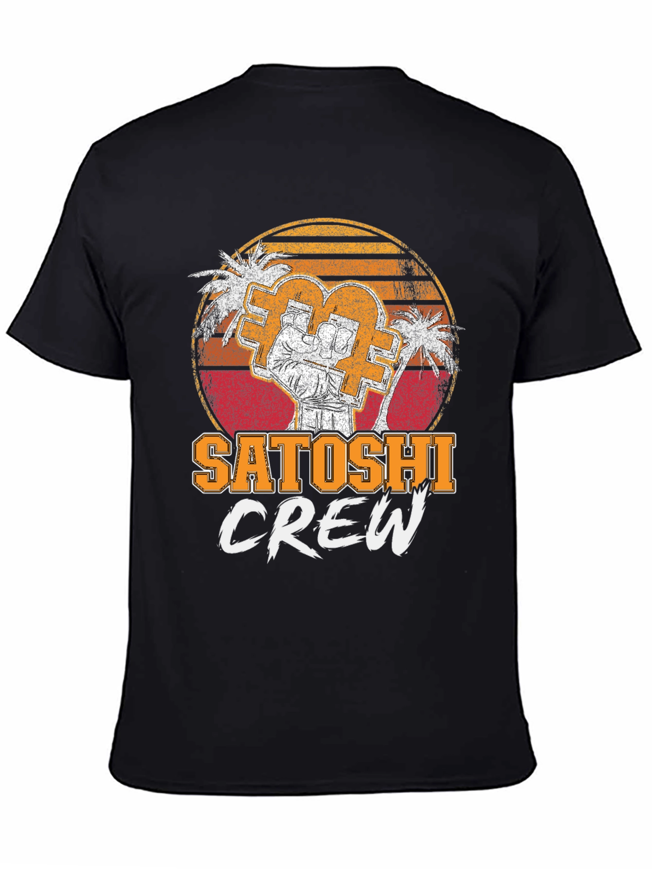 Satoshi Crew T-Shirt - Crypto Bitcoin Graphic Tee