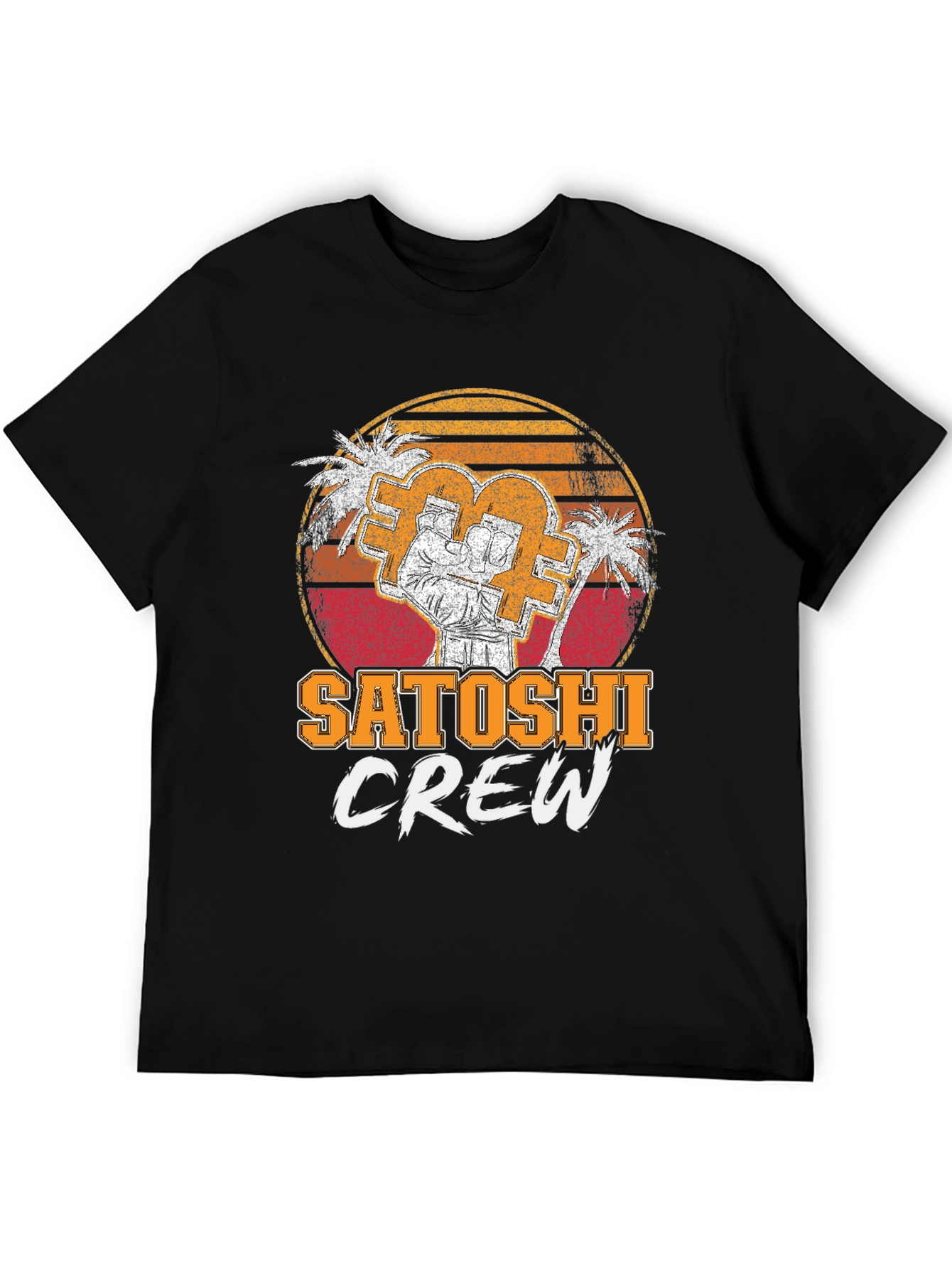 Satoshi Crew T-Shirt - Crypto Bitcoin Graphic Tee
