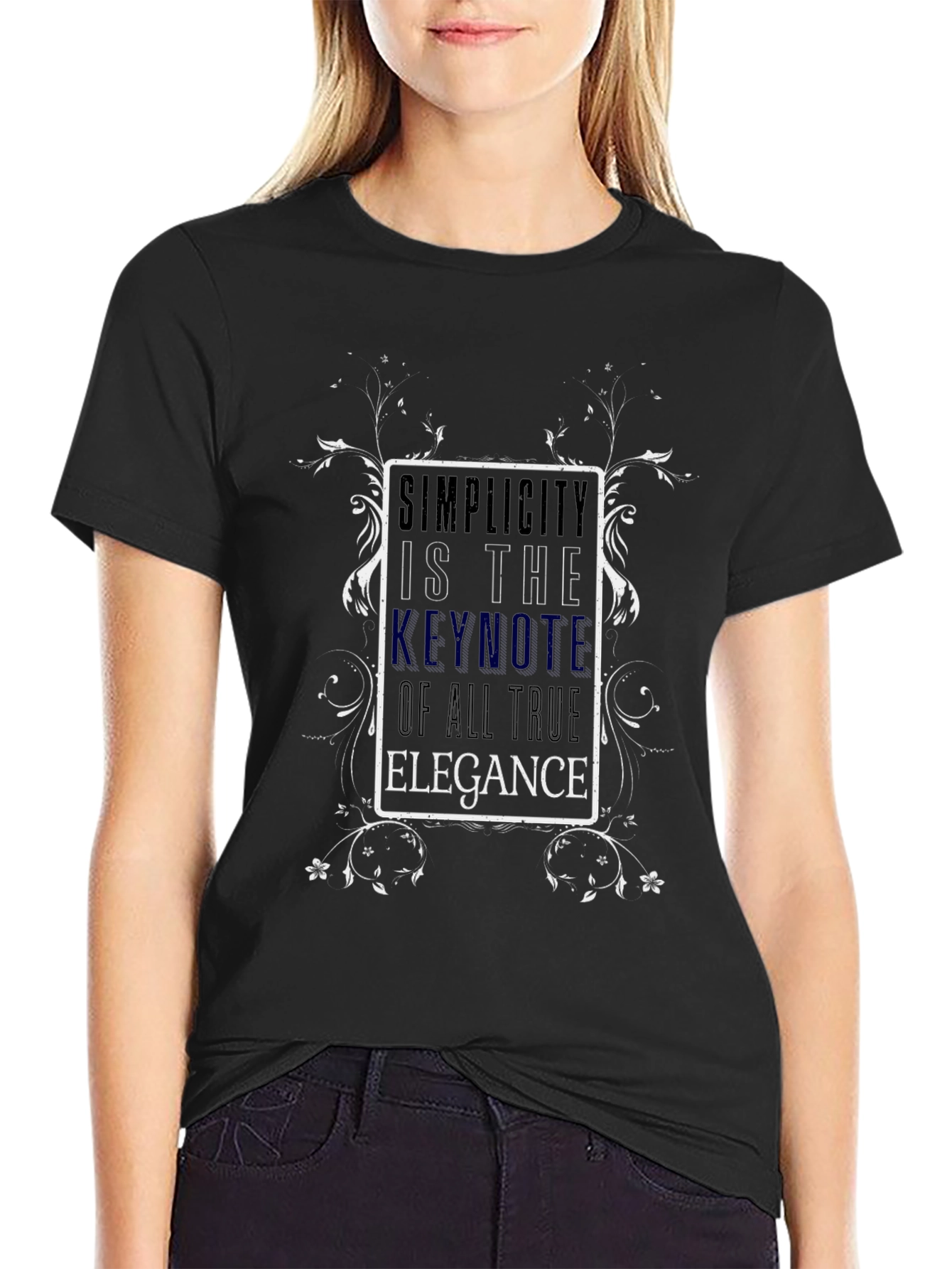 Elegant Simplicity Graphic Tee