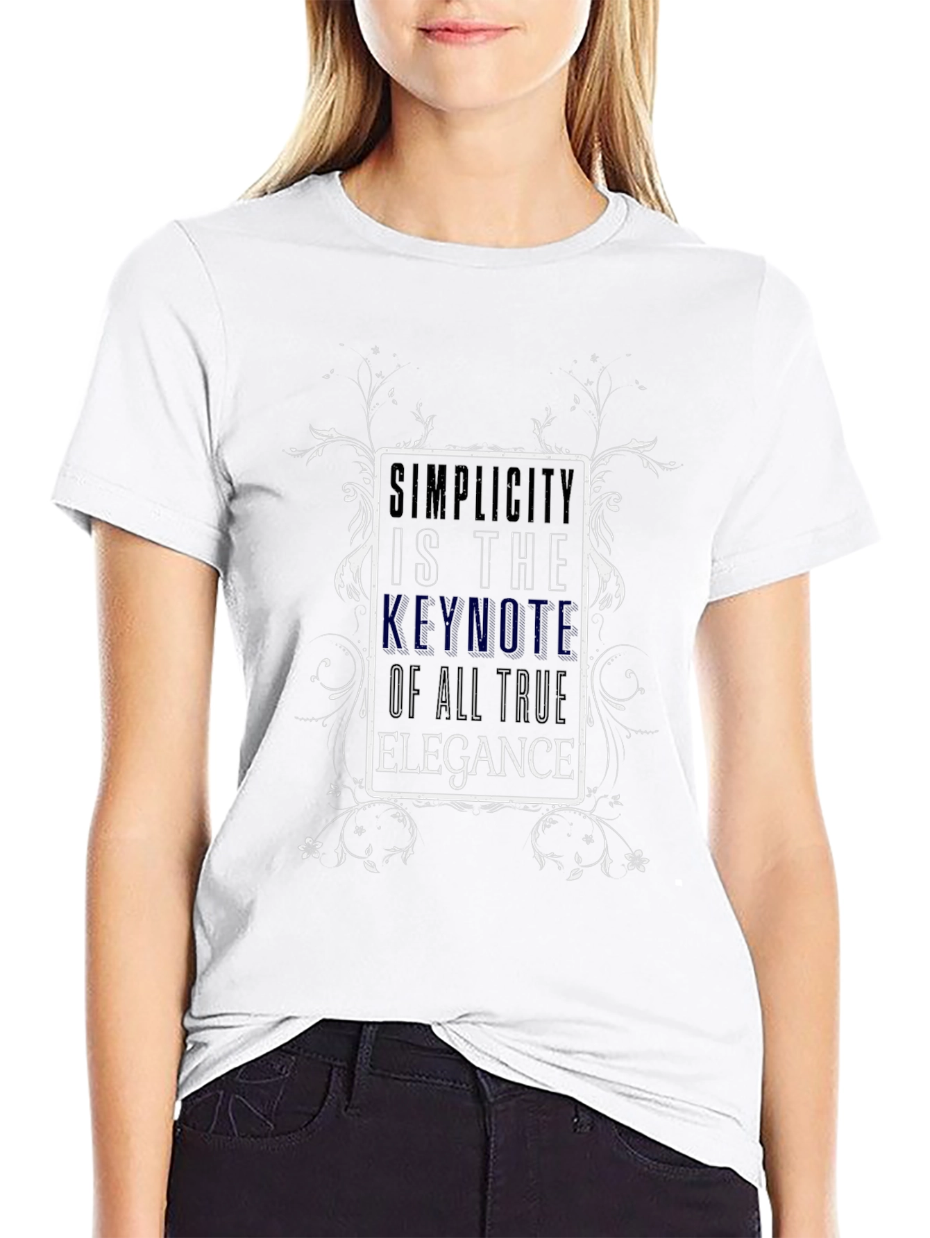 Elegant Simplicity Graphic Tee