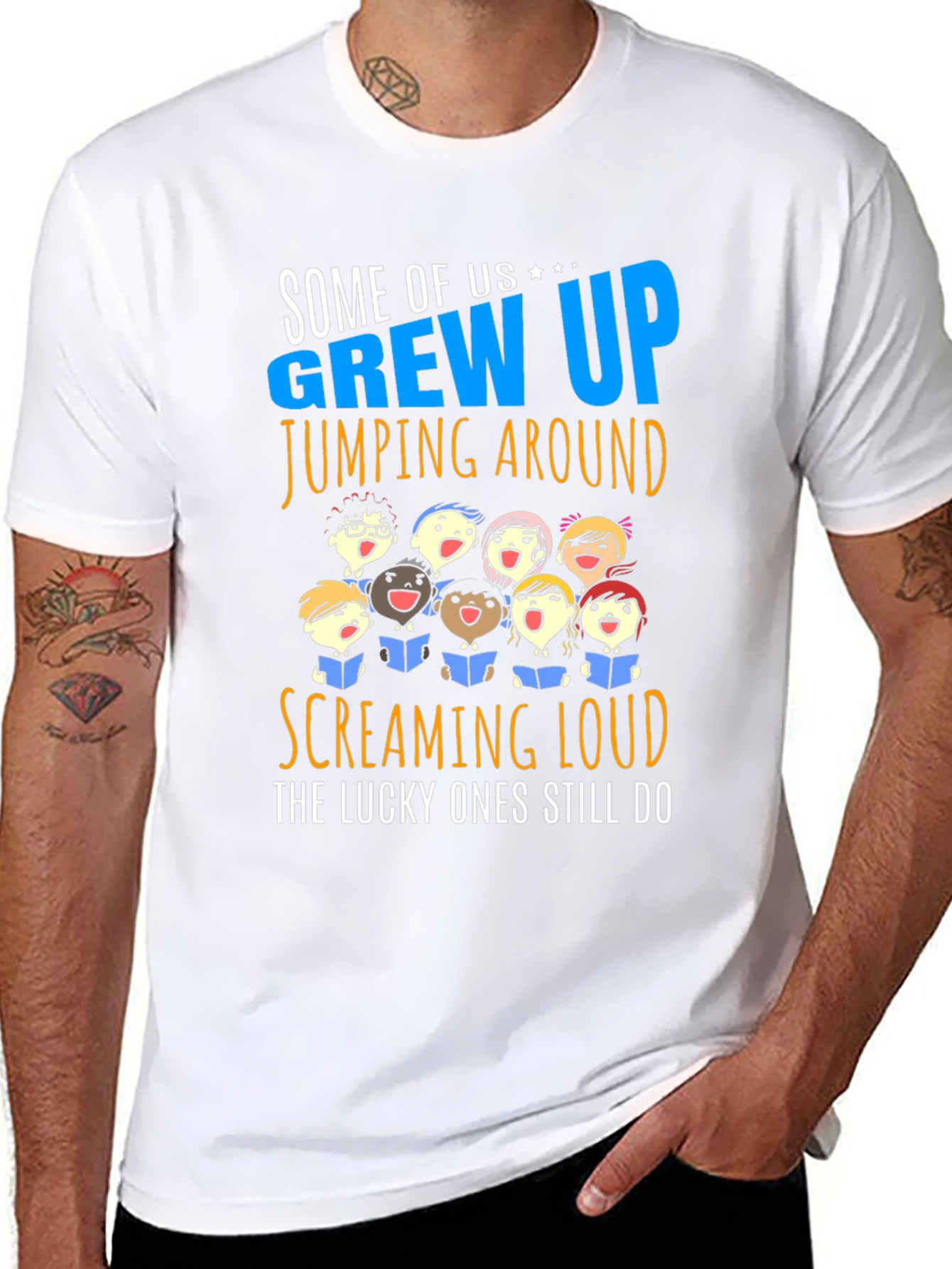 Grew Up Screaming Loud T-Shirt