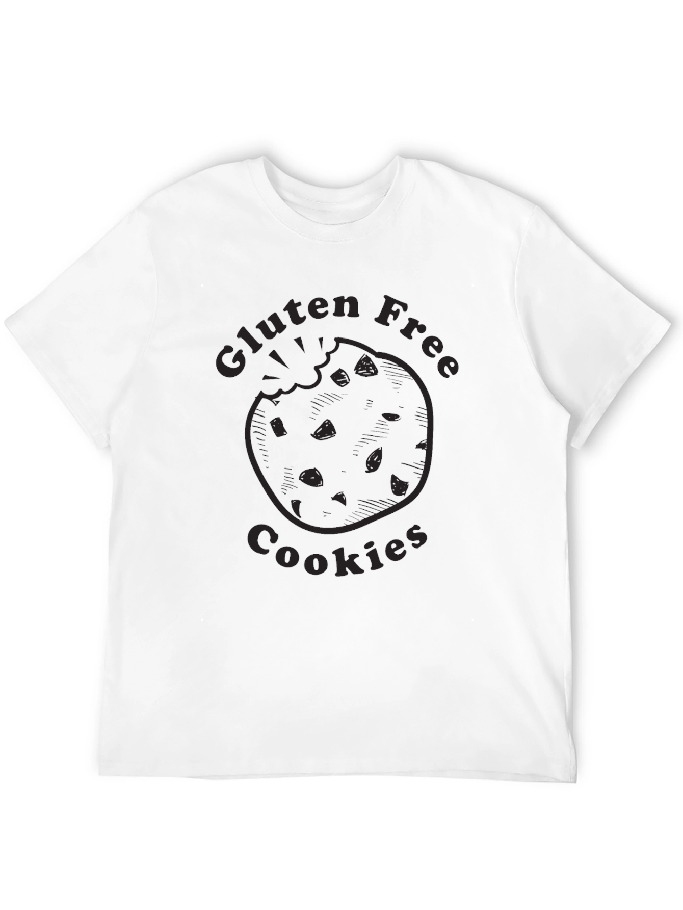 Gluten-Free Cookies Graphic Tee - Stylish Comfort
