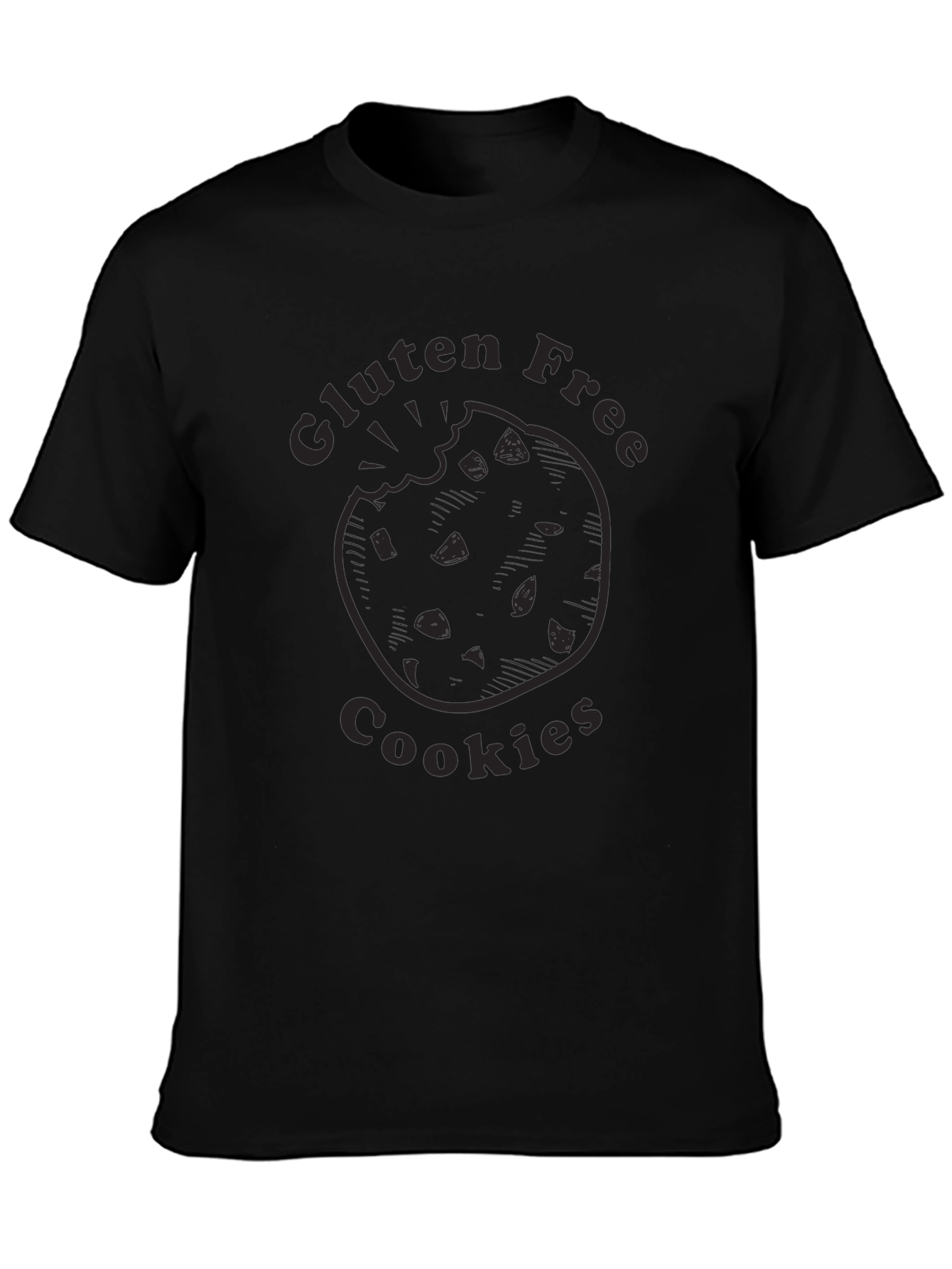 Gluten-Free Cookies Graphic Tee - Stylish Comfort