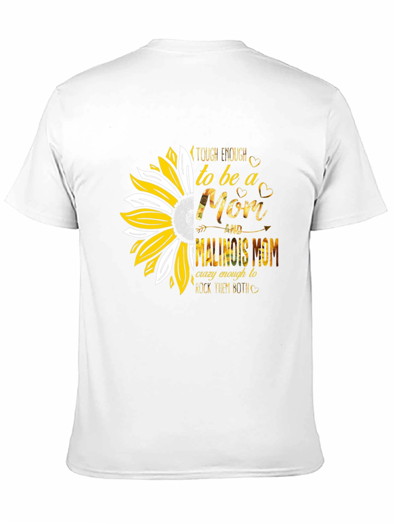 Tough Enough Mom Sunflower Graphic Tee