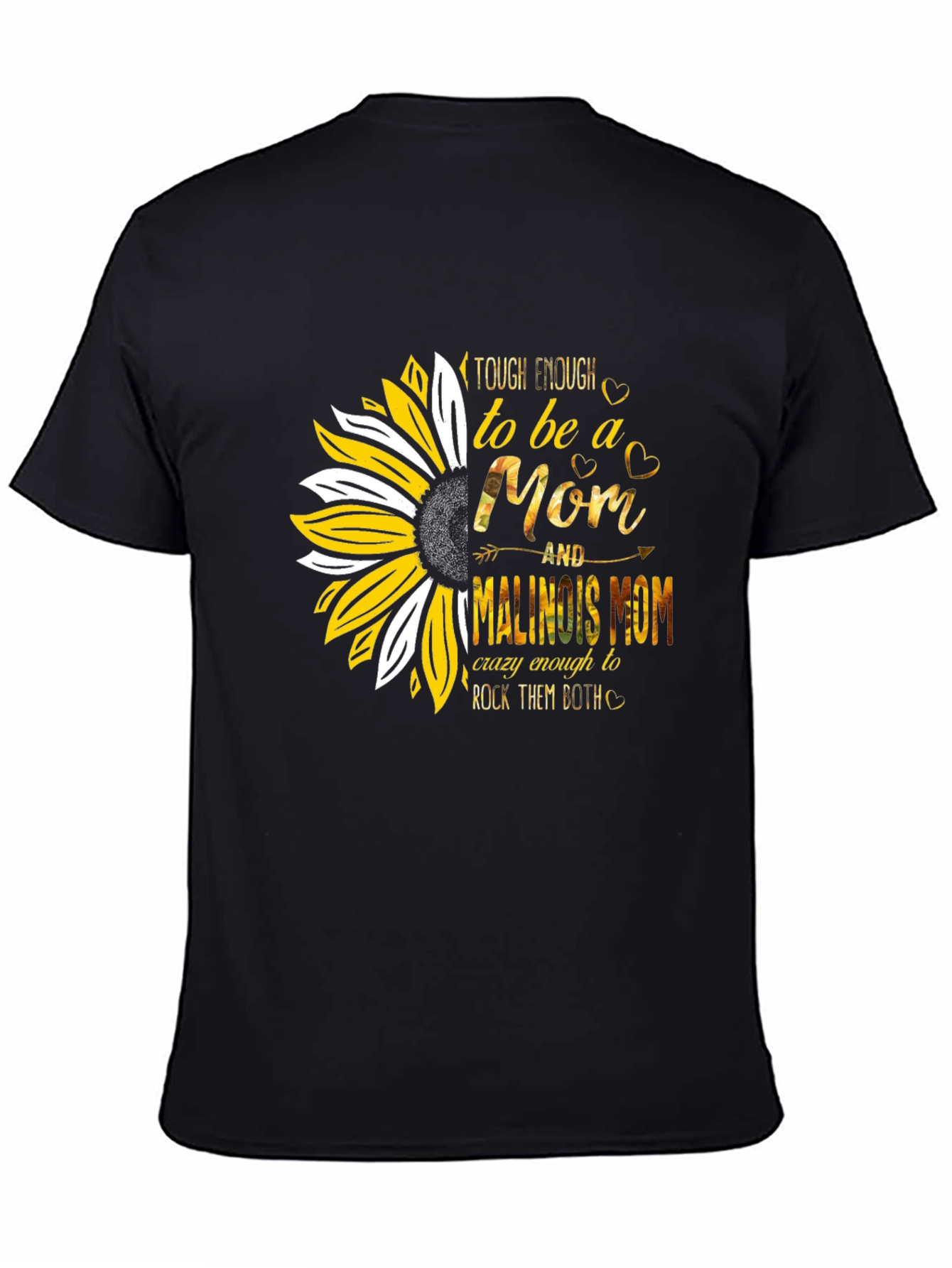 Tough Enough Mom Sunflower Graphic Tee