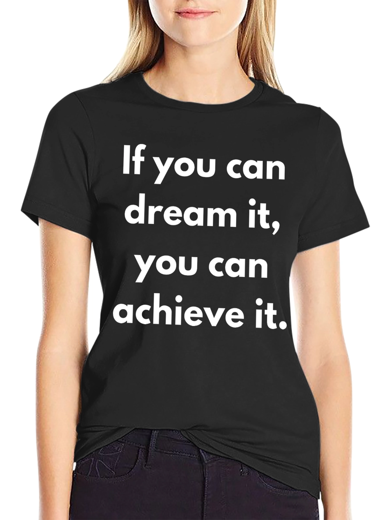 Inspirational Dream It Graphic Tee - Motivational Shirt