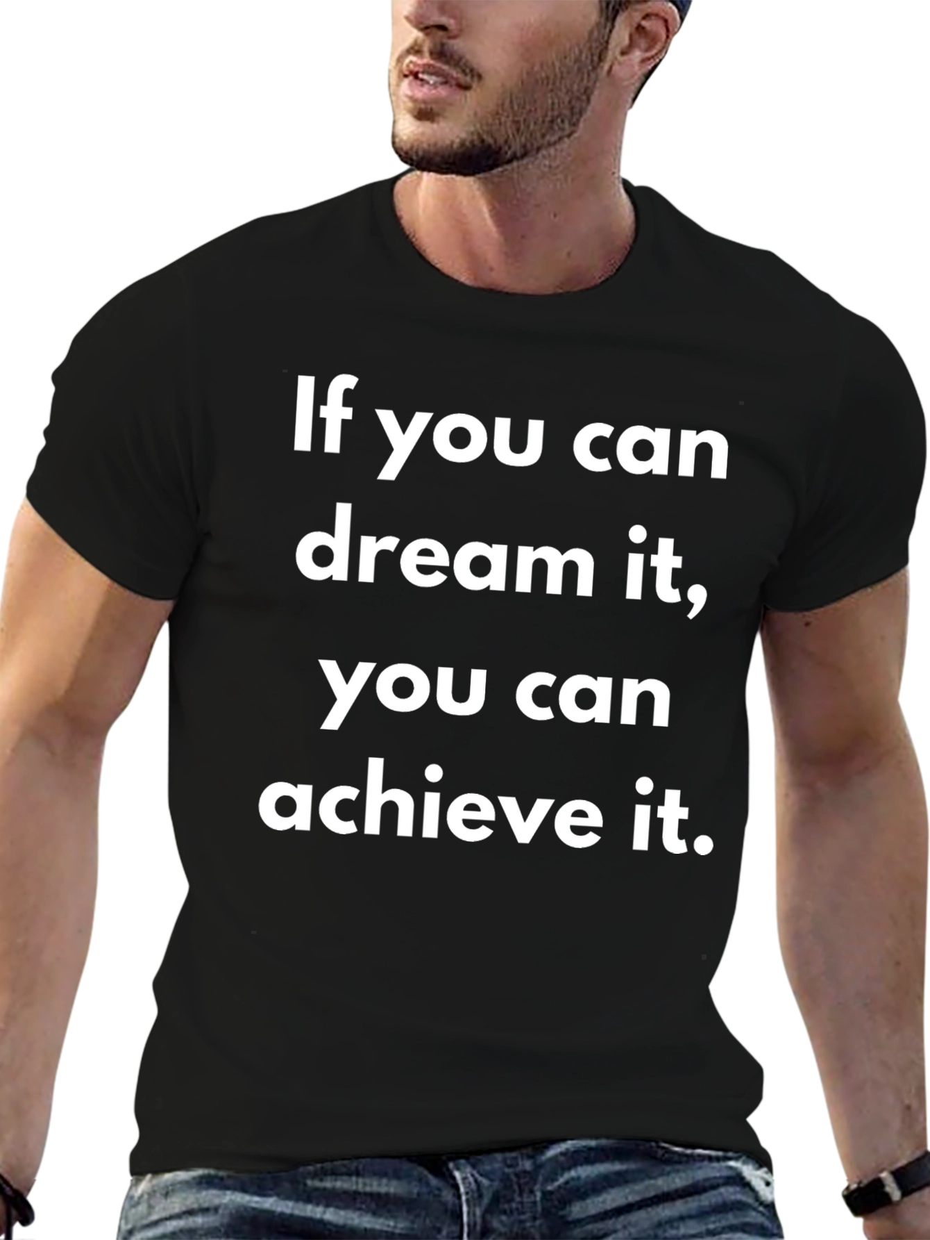 Inspirational Dream It Graphic Tee - Motivational Shirt