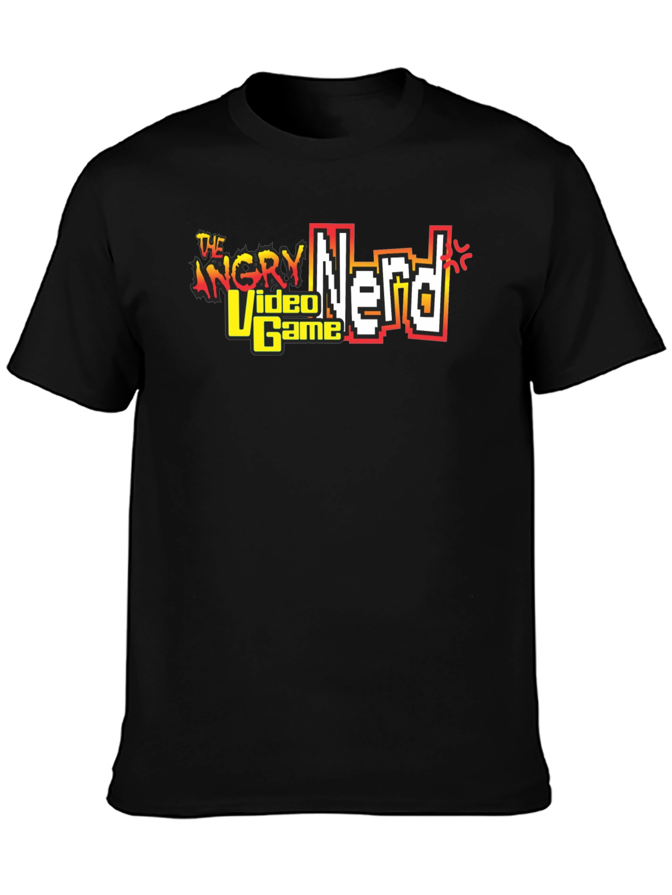 Angry Video Game Nerd Black T-Shirt