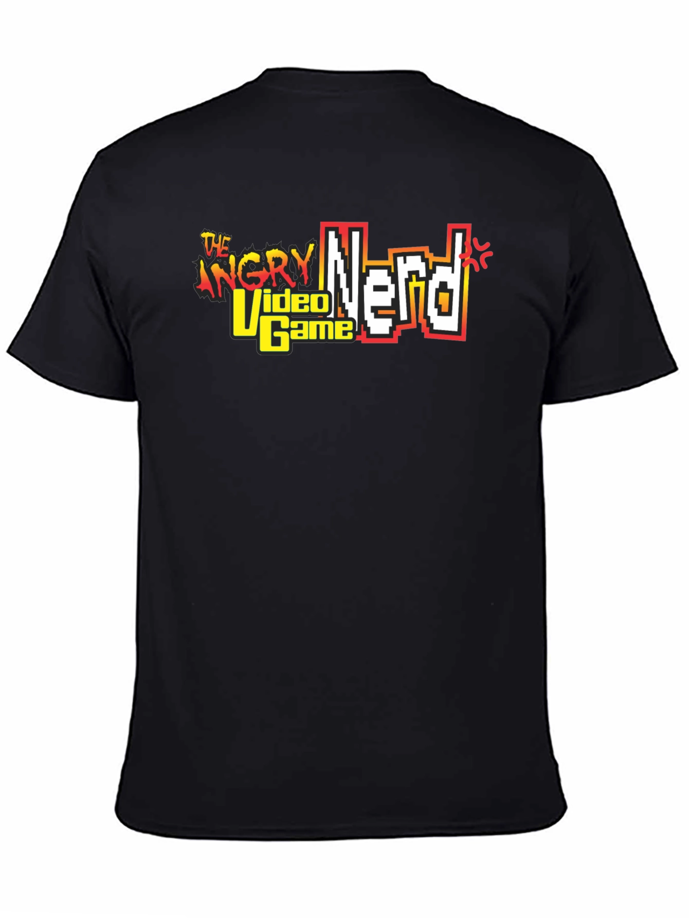 Angry Video Game Nerd Black T-Shirt