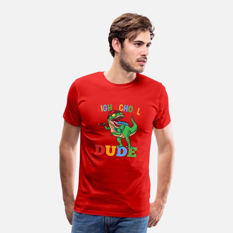 High School Dude T-Rex Dinosaur Boys