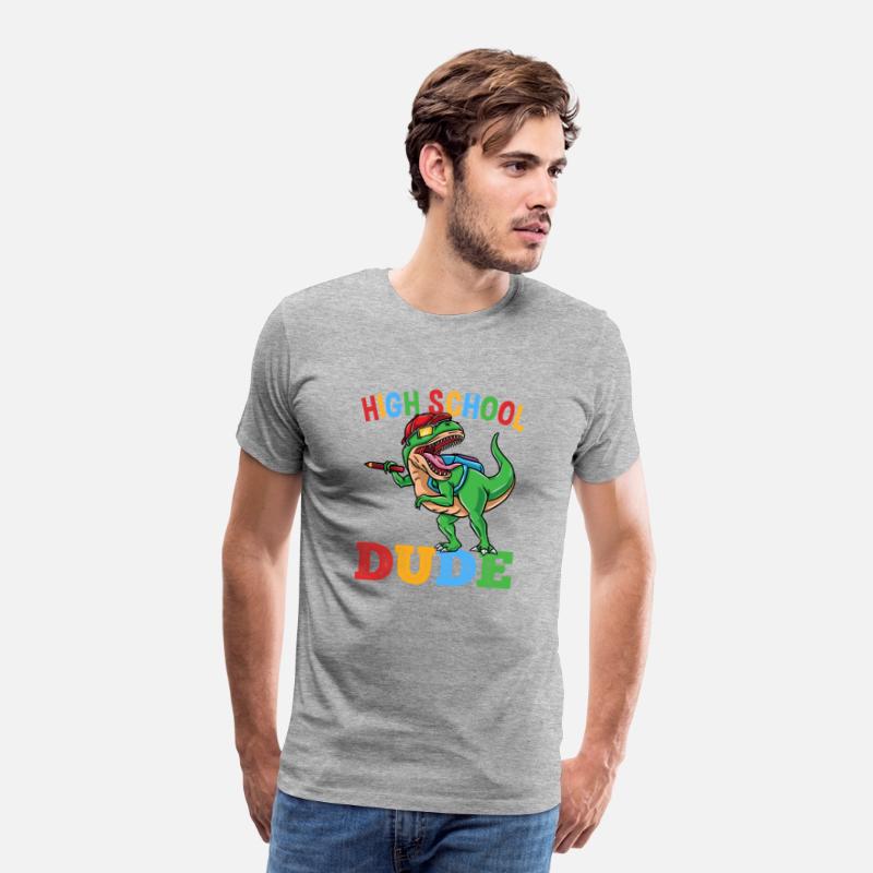 High School Dude T-Rex Dinosaur Boys