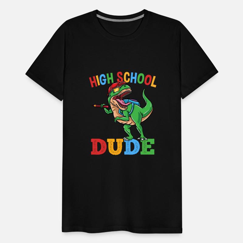 High School Dude T-Rex Dinosaur Boys