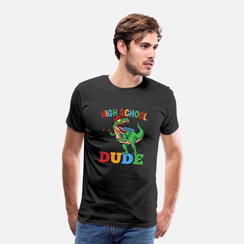High School Dude T-Rex Dinosaur Boys