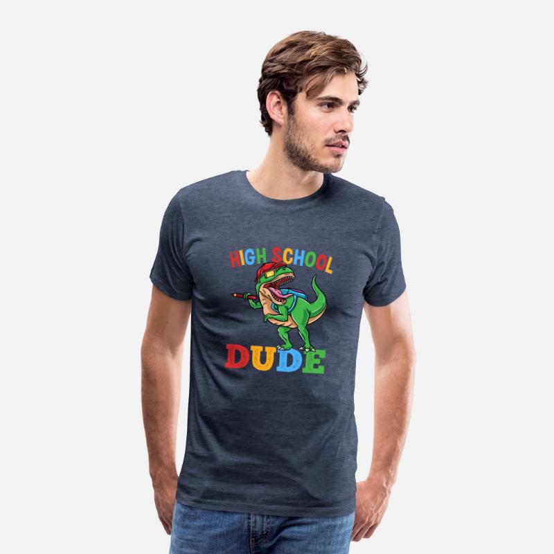 High School Dude T-Rex Dinosaur Boys