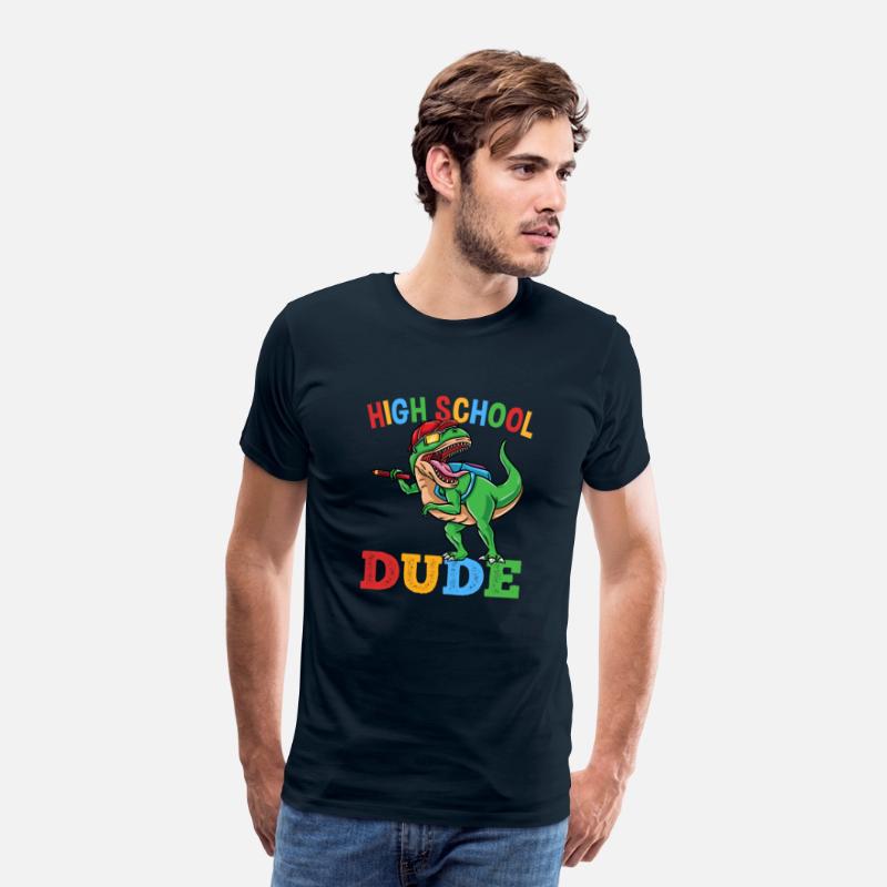 High School Dude T-Rex Dinosaur Boys