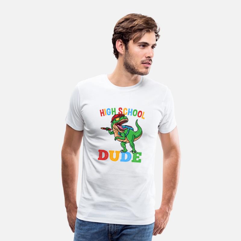 High School Dude T-Rex Dinosaur Boys