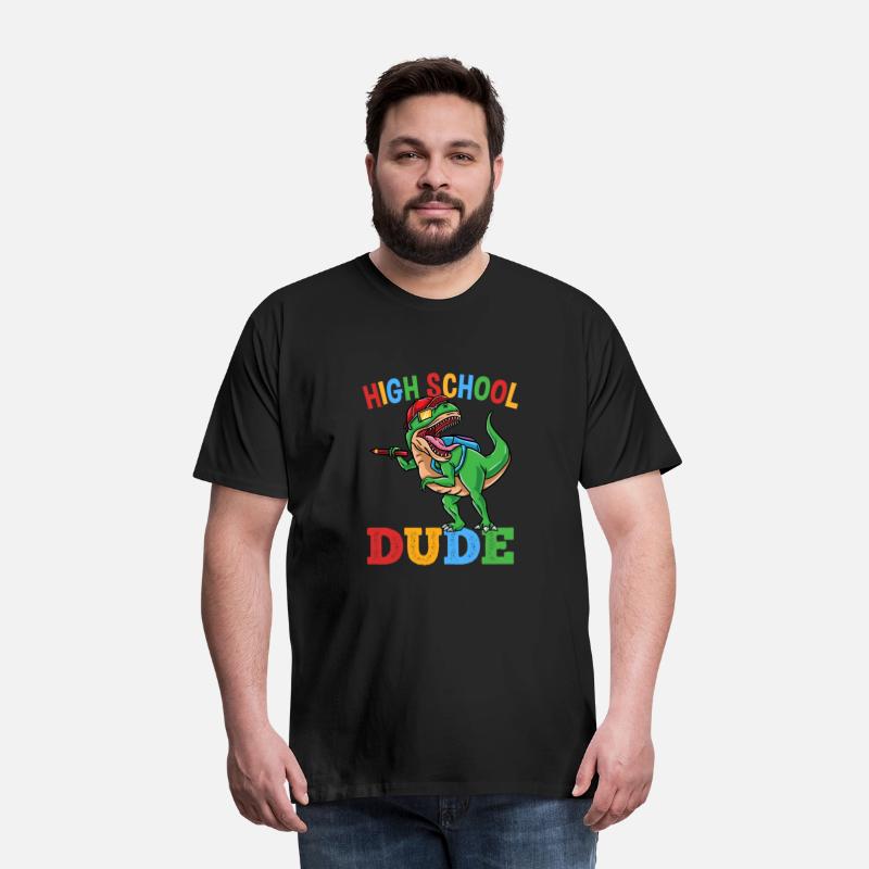 High School Dude T-Rex Dinosaur Boys