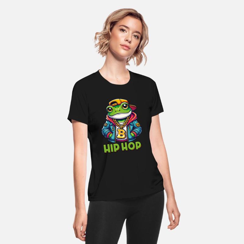Hip Hop Rap Funny Frog Pun