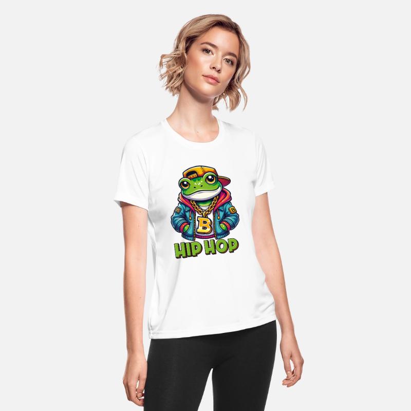 Hip Hop Rap Funny Frog Pun