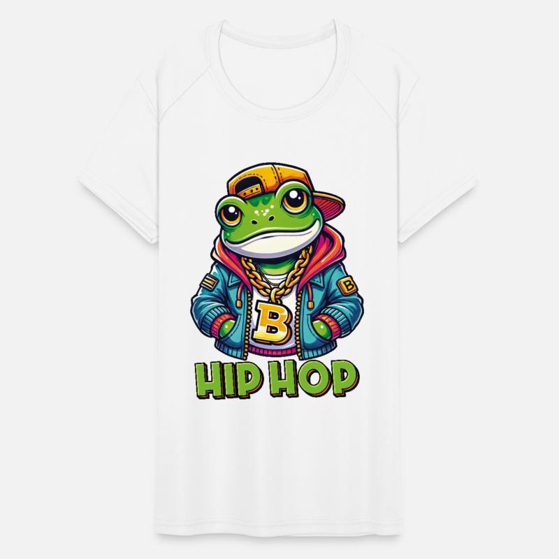 Hip Hop Rap Funny Frog Pun