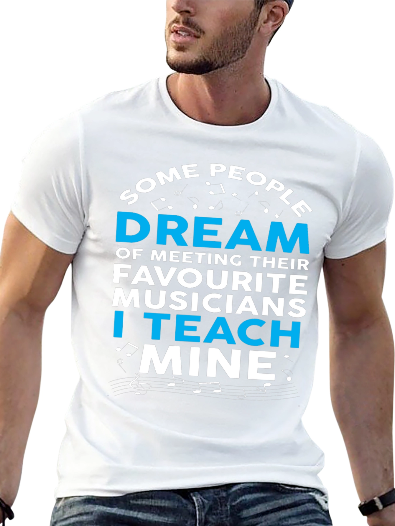 Musician Teacher T-Shirt - Music Lover Gift