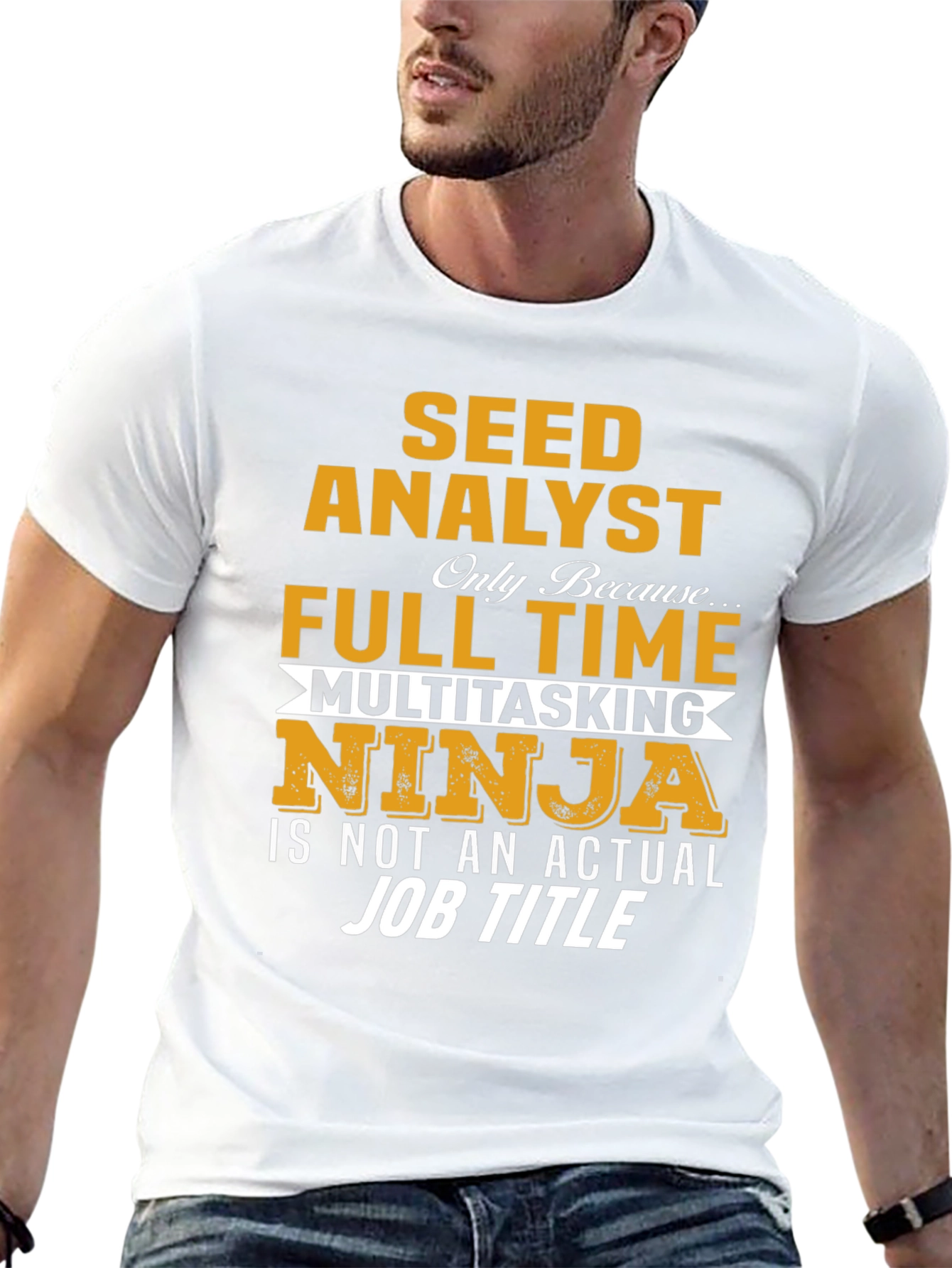 Seed Analyst Full Time Ninja T-Shirt